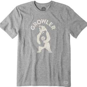Life is Good Men's Crusher T-Shirt Beer