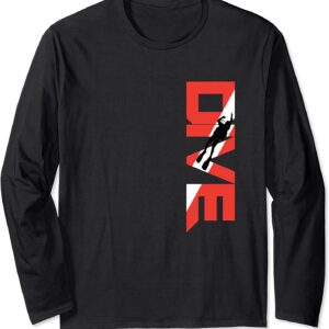 Scuba Diving Long Sleeve T-Shirt-DIVE Shirt