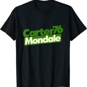 Jimmy Carter Mondale 76 shirt vintage politics