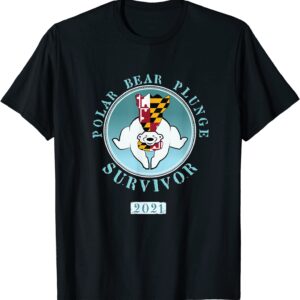 Polar Plunge Polar Bear Maryland 2021 T-Shirt