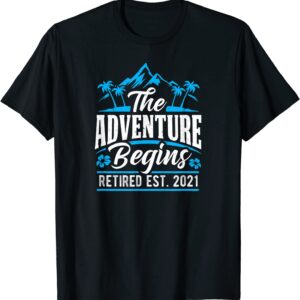 Retirement Travel Gift for 2021 Retirement T-Shirt