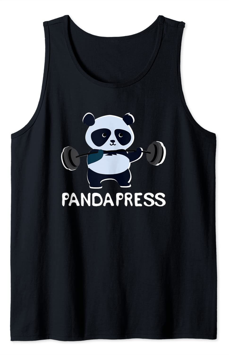 Funny Gym Workout T Shirt Panda Bear Fitness Lifting Clothes Tank Top