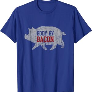Body by Bacon Low Carb High Fat Ketogenic Diet T-Shirt