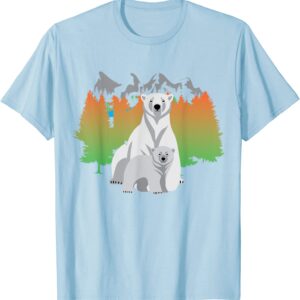Polar Bear Wildlife Cub Lovely Tee | Polar Bear T-shirt